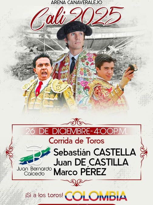 Todo listo para el primer banquete en la carteleria de Cali 2025 entre el 26 y 30 de diciembre