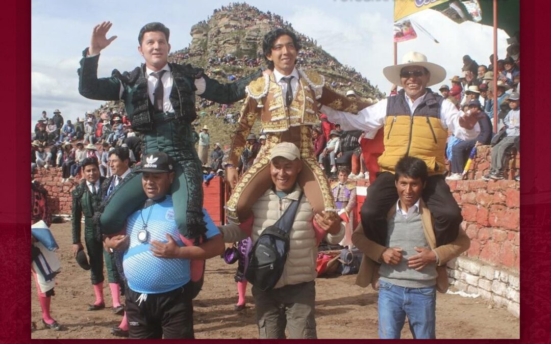 Cristóbal Pardo vuelve a salir en hombros en el Perú