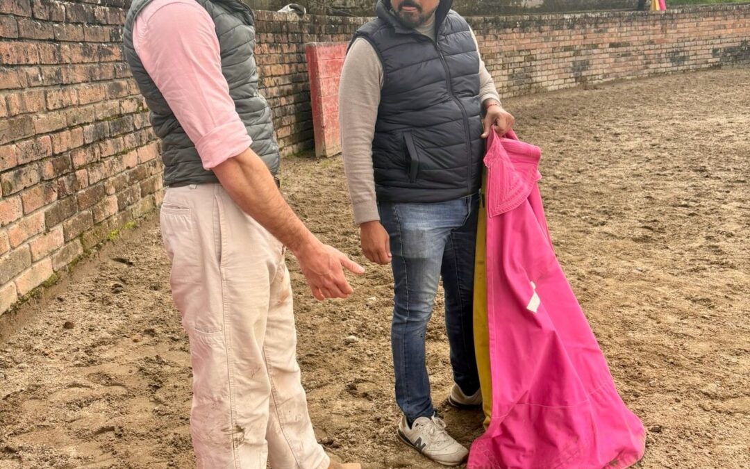 José Garrido se prepara en El Capiro para su corrida de mañana en Lenguazaque