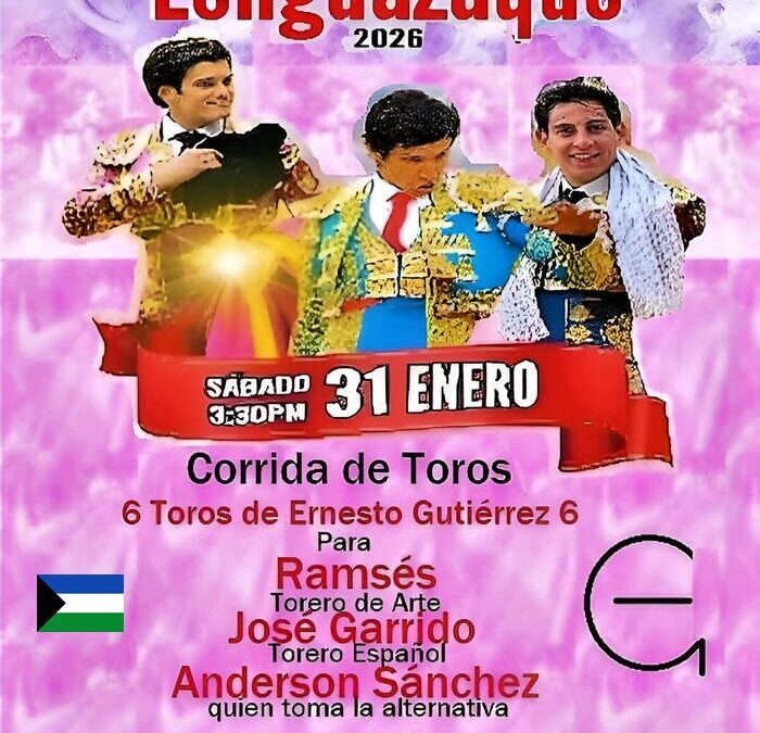 Lenguazaque abre su feria con alternativa, (Anderson Sánchez ) ,Ramses, Garrido y corrida de Gutiérrez