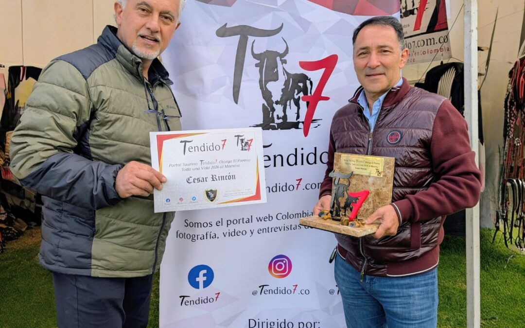 Trofeos de tendido7. A toda una vida , al maestro César Rincón