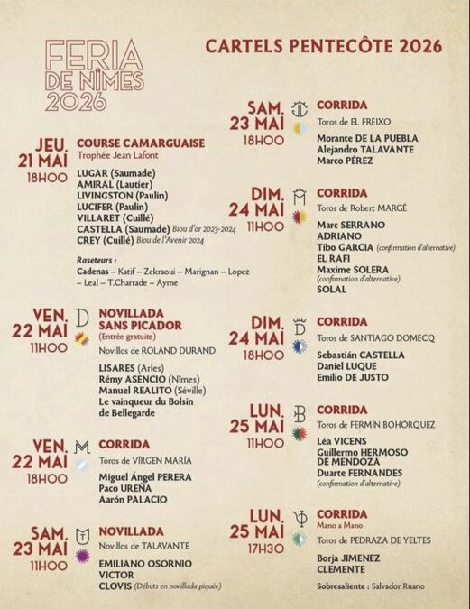 Nimes pone a Francia en el liderazgo de la fiesta en Europa. ¿ Y los toreros americanos ? No existen