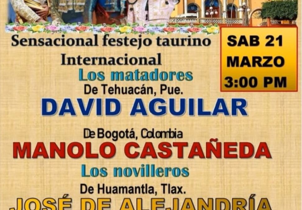 Manolo Castañeda torea el sábado en Veracruz