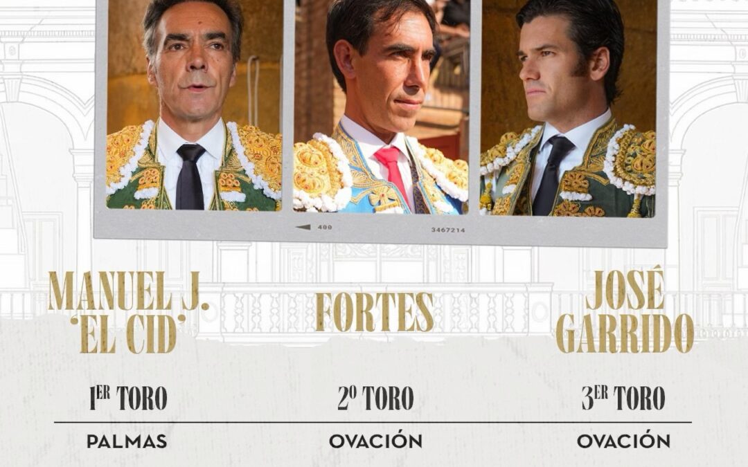 El Cid, Fortes y Garrido en Sevilla dejan trazos pero el cuadro queda incompleto con los santacolomas