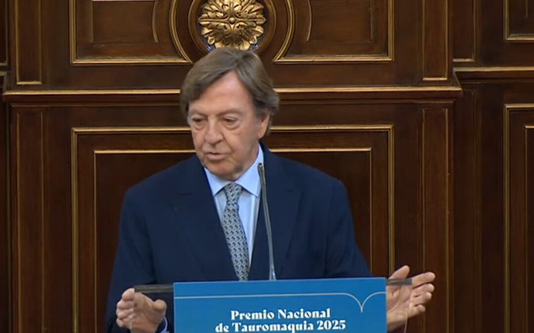La entrega del Premio Nacional de Tauromaquia a Curro Vázquez en el senado español un canto a los valores universales del toreo y a la libertad