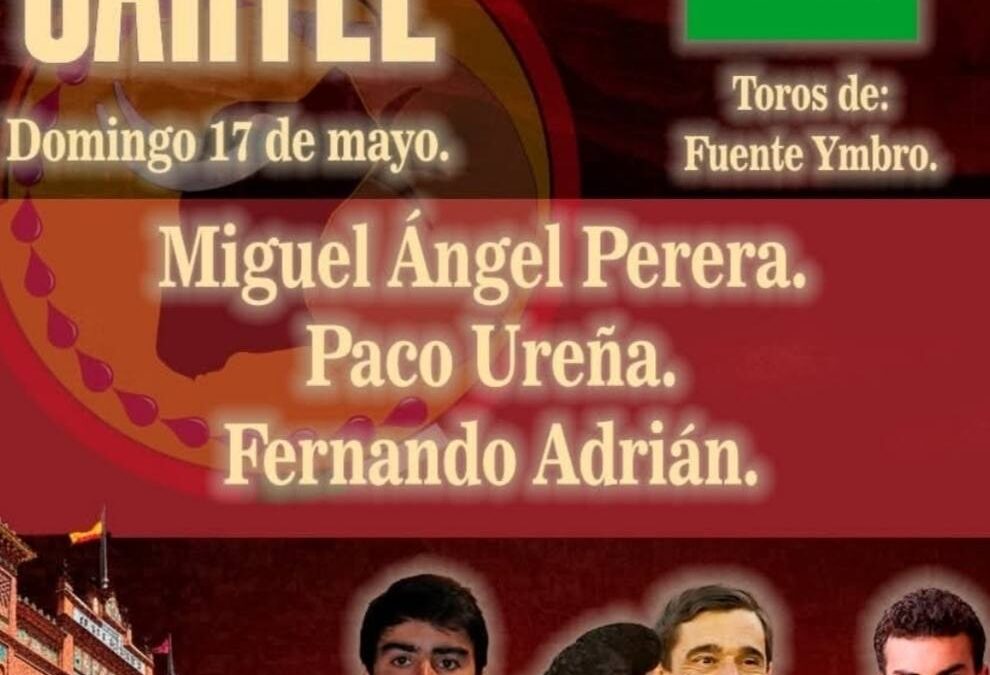 Saludos de Ureña y ADRIÀN en San Isidro