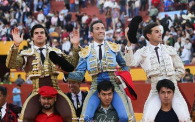 Otra puerta grande de Colombo. Chota se rinde al toreo del venezolano