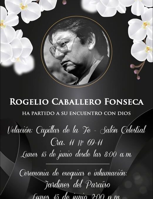 Velaciòn , misa funeral y exequias de Rogelio Caballero