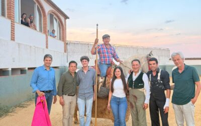 El maestro Rincòn que torea el domingo en Istres sigue de tienta en España con su rigurosa preparaciòn