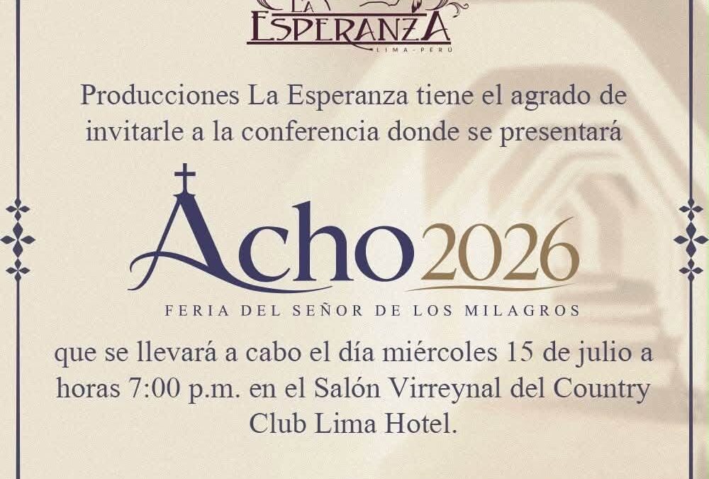 Los carteles de Lima los lanzan mañana