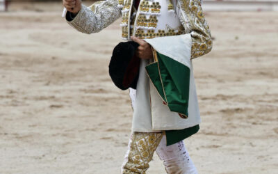 En Pamplona, Aaròn Palacios, solitaria oreja en tarde gris