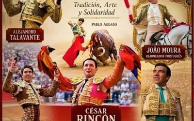 Precioso cartel del Festival del 4 de octubre en Sevilla con el maestro Rincón en la lujosa nómina