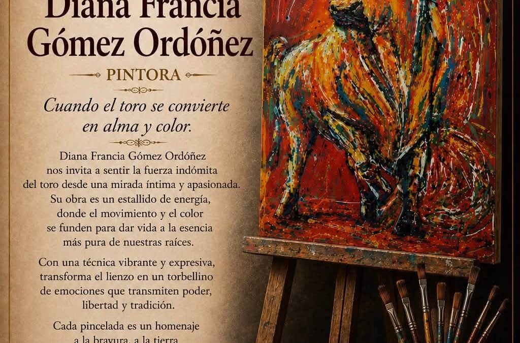 Grata noticia …Exposiciòn en Màlaga de la colombiana Diana Francisca Gòmez