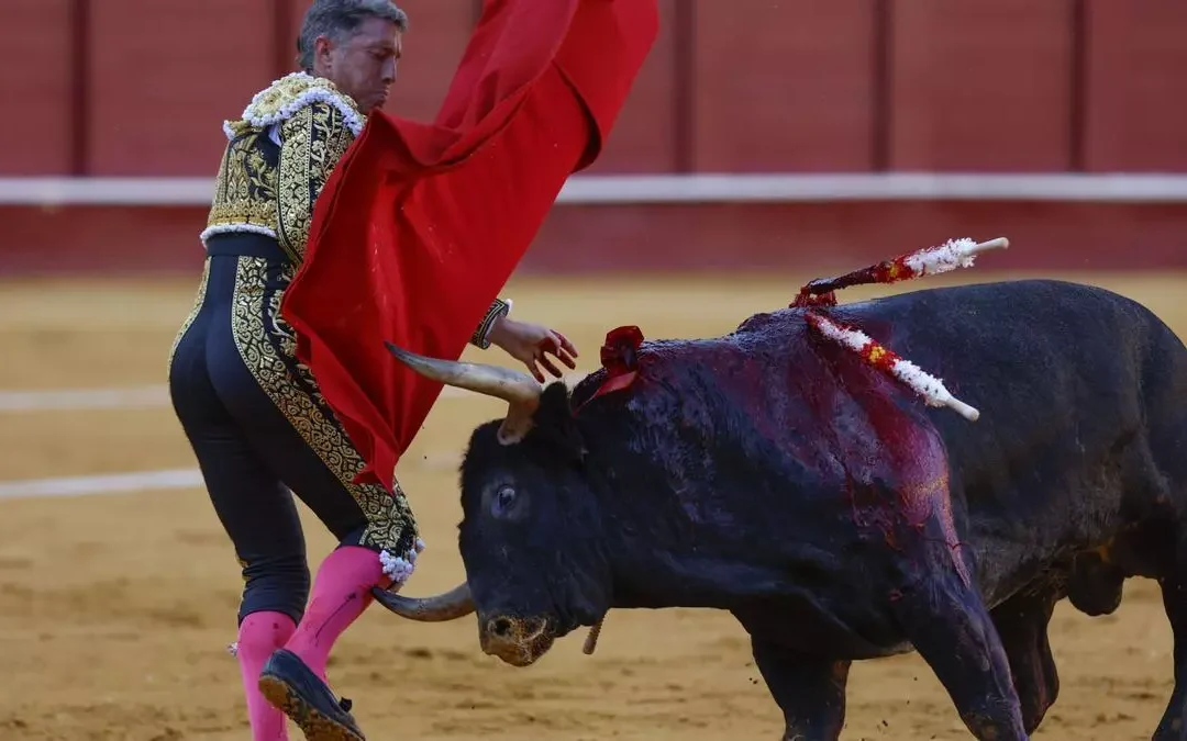 El valor, elevado a lo sublime por Escribano. Buena corrida de Victorino y puerta grande de Fortes en Málaga