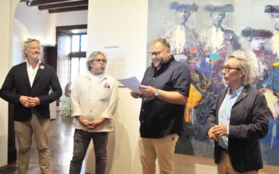 El pintor colombiano Diego Ramos expone en el museo francès de Guéthary una variada creaciòn en la que no falta el guiño a la tauromaquia