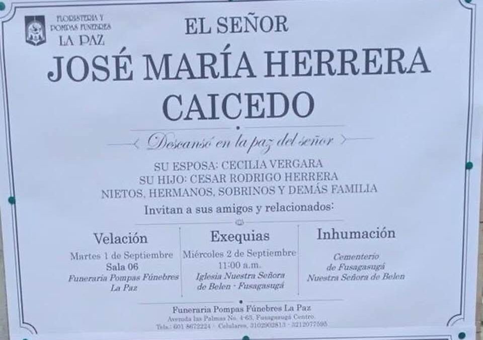 Ha muerto Josè Marìa , hermano del torero Jorge Herrera
