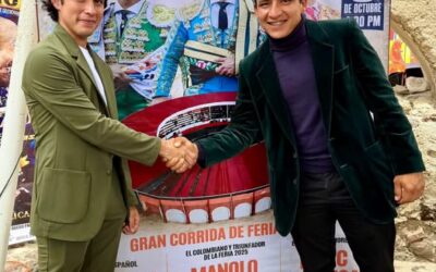 Manolo Castañeda acartelado en Hidalgo, Mêxico , con Antonio Ferrera e Isaac Fonseca y toros de don Fernando de la Mora