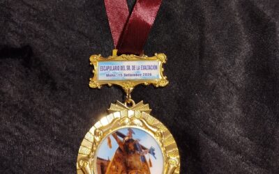 Moreno Muñoz, escapulario de oro en Puno,Perù