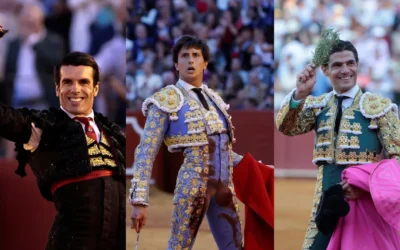 Pablo Aguado,torero de Sevilla coreò la multitud. Se lo llevaron de La Maestranza al hotel tras cruzar la Puerta del Prìncipe