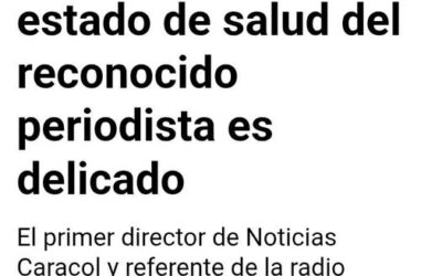 Oramos por la salud del maestro Yamid Amat. Comunicados de la clìnica y del CPB