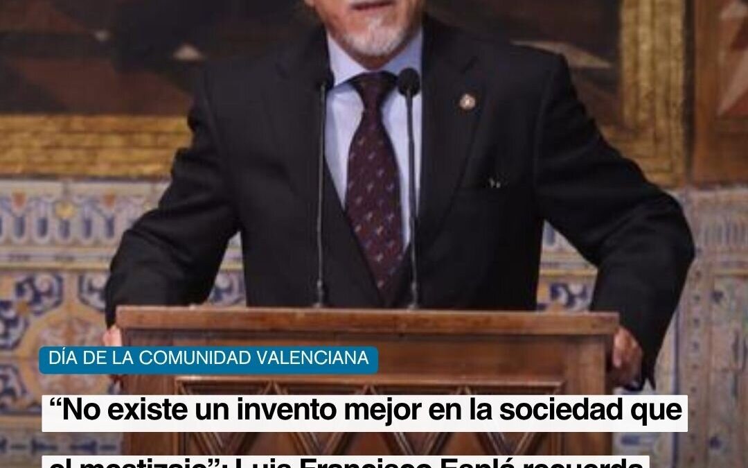 Honran al maestro Esplà con la Alta Distinción de la Generalitat y la Gran Cruz de la Orden de Jaume I el Conqueridor. Reivindicó los valores y los méritos de la tauromaquia