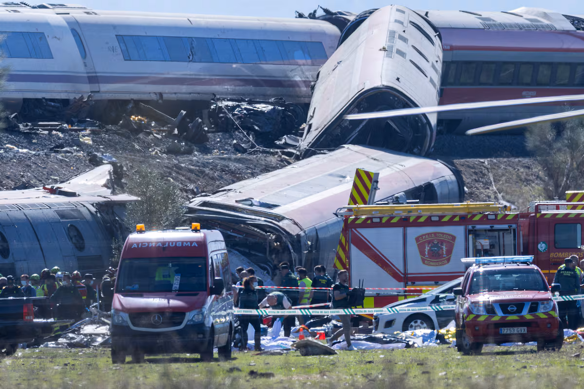 accidnegte trenes