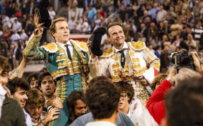 En hombros Ferrera y Romàn en Madrid con buena corrida de Adolfo Martìn